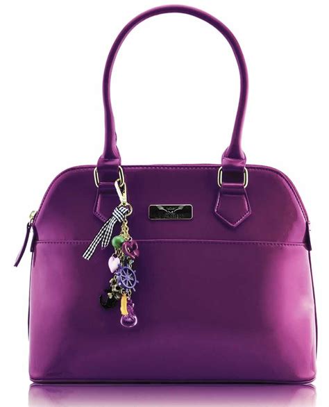 overstock purple handbags.